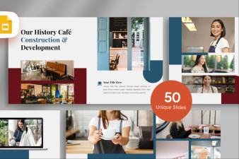 Cafe Construction & Development Google Slide Template